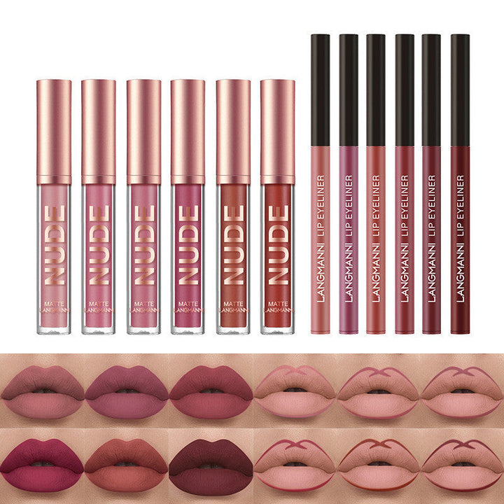 12 Pcs Lipstick Set